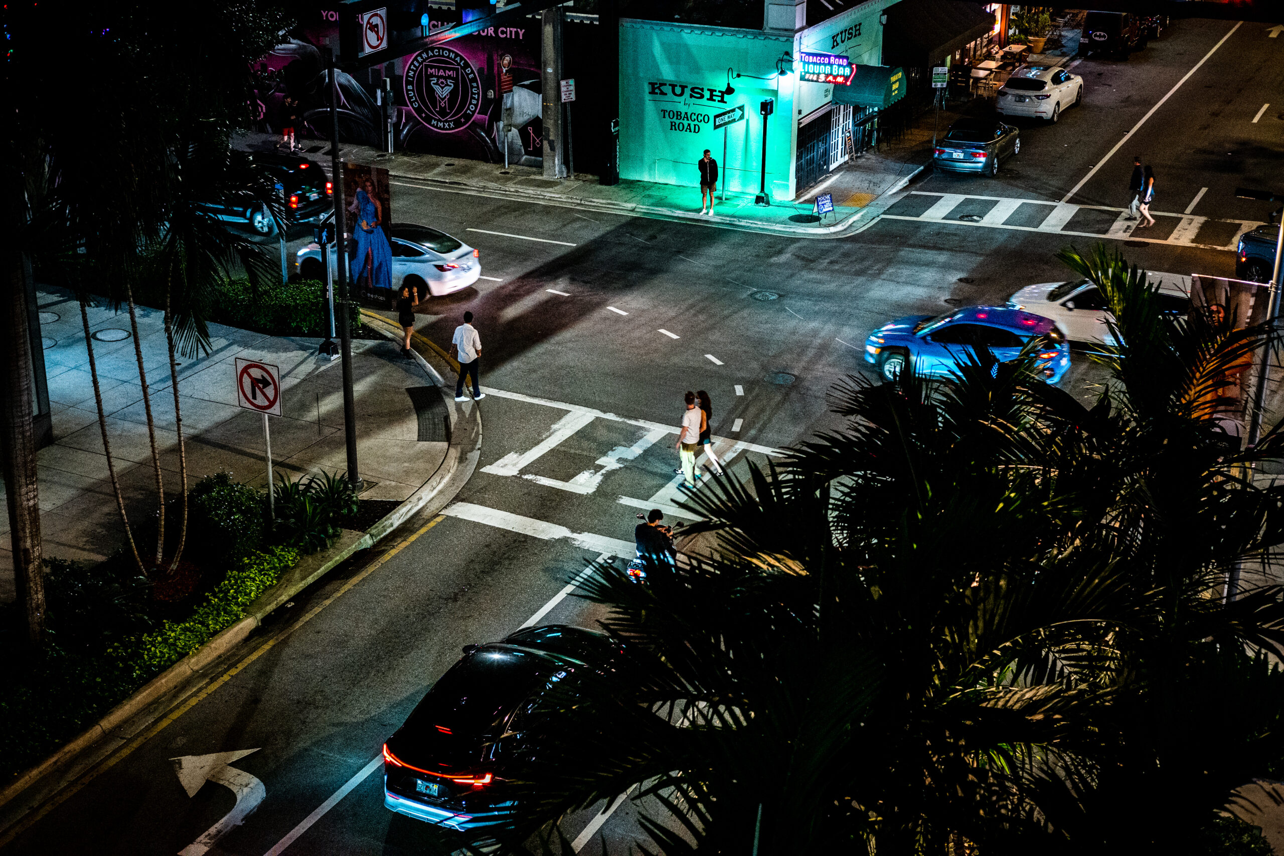 Brickell, Miami — night skyline